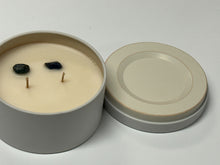 Load image into Gallery viewer, White Signature Line 5oz Tin-Damaged