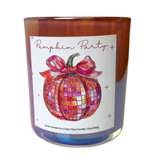 Load image into Gallery viewer, Pumpkin Mirrorball Party 12oz Candle