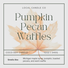 Load image into Gallery viewer, Pumpkin Pecan Waffles 12oz Candle
